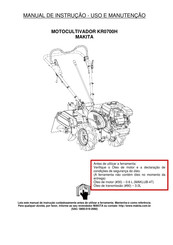 Makita KR0700H Manual De Instruccion