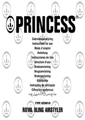 Princess 525010 Instrucciones De Uso