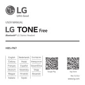 LG TONE Free HBS-FN7 Manual De Usuario