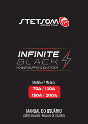 StetSom INFINITE BLACK FONTE 150A Manual De Usuario