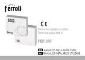 Ferroli FER 8RF Manual De Instalacion Y Uso