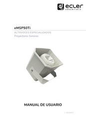 Ecler essentials eMSP50Ti Manual De Usuario