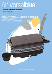 universalblue HEALTHY GRILL 2000/OB Manual De Instrucciones