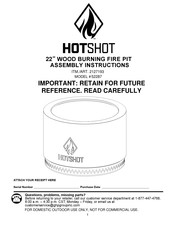 HotShot 2127193 Instrucciones De Ensamblaje