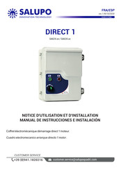 SALUPO DIRECT 1 Manual De Instrucciones E Instalación