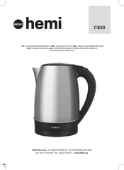 Eldom hemi CS20 Manual De Usuario