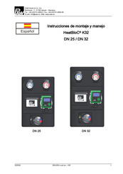 PAW HeatBloC K32 Instrucciones De Montaje Y Manejo