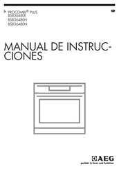 AEG PROCOMBI PLUS BS836480N Manual De Instrucciones