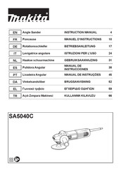 Makita SA5040C Manual De Instrucciones