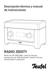 Teufel RADIO 3sixty Descripción Técnica Y Manual De Instrucciones