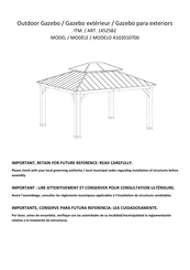 gazebo A102010700 1452582 Manual Del Usuario