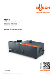 BUSCH Mink MM 1144 BV Manual De Instrucciones