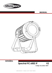 SHOWTEC Spectral PC 600Z IP Manual De Instrucciones