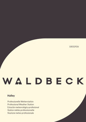 Waldbeck Halley Manual De Instrucciones