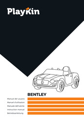 PLAYKIN BENTLEY Manual Del Usuario