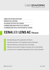 LED2WORK CENALED LENS AC Flexarm Manual De Instrucciones