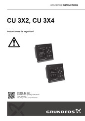 Grundfos CU 3X2 Instrucciones De Seguridad