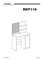 Songmics VASAGLE RDT119 Manual Del Usuario