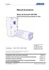 Abus GM 7000 Manual De Producto