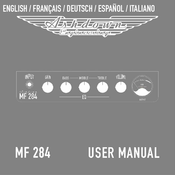 Ashdown Engineering MF 824 Guia Del Usuario