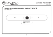 Panduit ATLONA AT-CAP-FC110 Guia De Instalacion