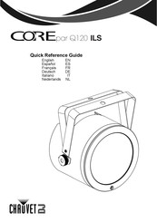 Chauvet DJ COREparQ120 ILS Guía De Referencia Rápida