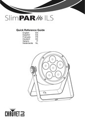 Chauvet DJ SlimPAR H6 ILS Guía De Referencia Rápida