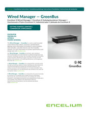 Encelium Wired Manager - GreenBus Instrucciones De Instalación