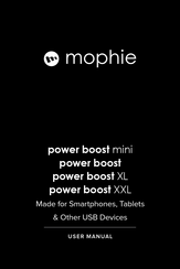 Mophie power boost XL Manual Del Usuario