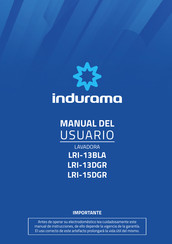 Indurama LRI-15DGR Manual Del Usuario