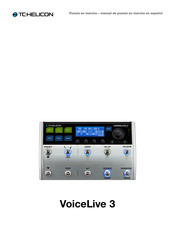 TC-Helicon VOICELIVE 3 EXTREME Puesta En Marcha