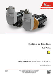 Bühler technologies P2.84 Manual De Funcionamiento E Instalacion