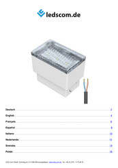 ledscom LC-EL-091-W Instrucciones De Montaje