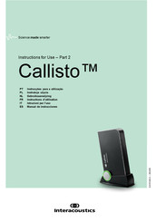 Interacoustics Callisto Manual De Instrucciones