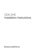 Bowers & Wilkins CDA-2HD Instrucciones De Instalación