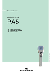 Interacoustics PA5 Manual De Instrucciones