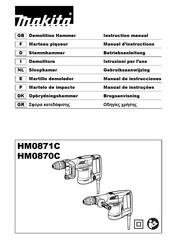 Makita HM0871C Manual De Instrucciones