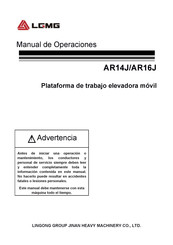 LGMG AR16J Manual De Operaciones