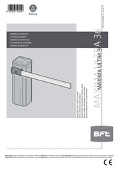 BFT MAXIMA ULTRA 36 Instrucciones De Uso Y De Instalacion