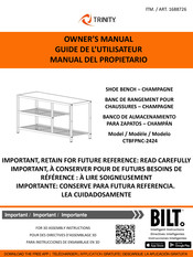 Trinity CHAMPAN TBFPNC-2424 Manual Del Propietário
