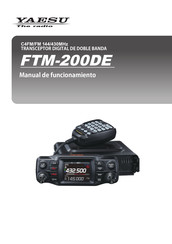 Yaesu FTM-200DR Manual De Funcionamiento