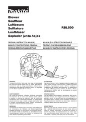 Makita RBL500 Manual De Instrucciones Original