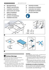 Bosch PKF375FP2E Instrucciones De Montaje