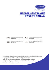 Carrier RG10L32HS/BGEF Manual De Instalación