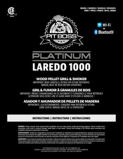 Pit Boss PLATINUM LAREDO 1000 PB1000PL Manual De Instrucciones