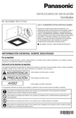 Panasonic RG-C1315LA Instrucciones De Instalación