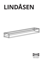 IKEA LINDASEN Manual De Instrucciones