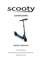 Scooty EVO 2 Manual De Instrucciones