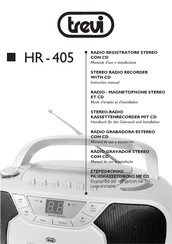 Trevi HR-405 Manual De Uso E Instalación