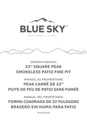 Blue Sky Outdoor Living SFP22SQ-B Manual De Instrucciones